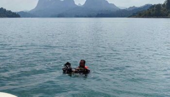Британец упал с байдарки в водохранилище, ведутся поиски