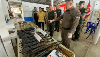 Камбоджийца задержали с боевым оружием в Трат