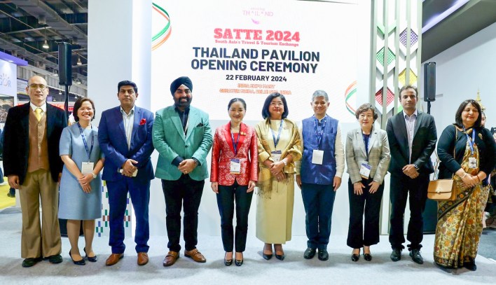 Thailand's Sustainable Tourism Direction prominently present at SATTE 2024