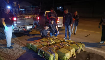 Курьер арестован, метамфетамин изъят после автомобильной погони