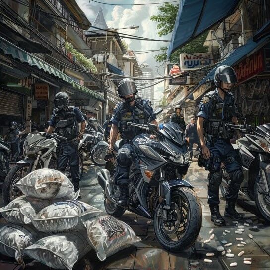 Незаконная доставка: шестеро арестованы в Клонг Сане за незаконный оборот наркотиков