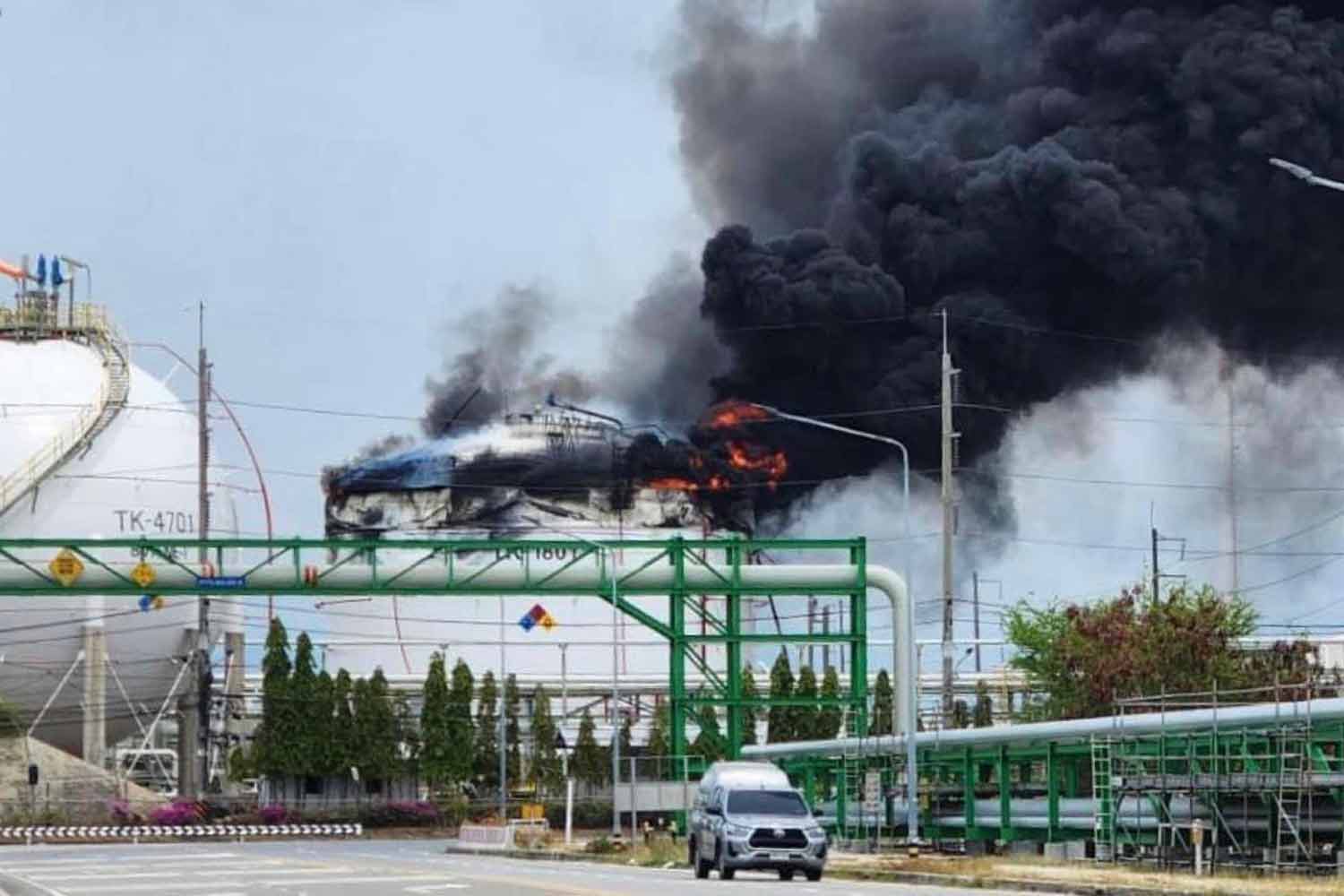 Один человек погиб при взрыве бензобака в Районге