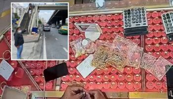 Тайский курьер утверждает, что потерял 2 миллиона батов золотом на Бангкокской дороге