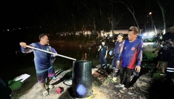 Ужасная находка в водохранилище Чонбури, предположительно, останки пропавшего корейца