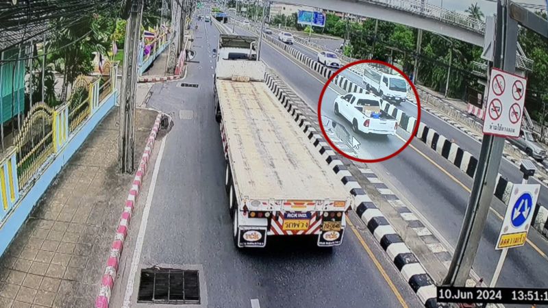 Водитель пикапа разыскивается за угрозы пистолетом шоферу грузовика