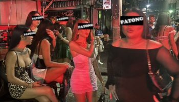 Ледибои избили туристов зонтиками на Бангла-Роуд