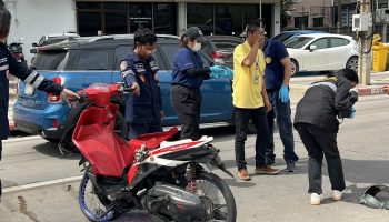 Мотоциклист погиб в ДТП в Нонтхабури с шестиколесным грузовиком