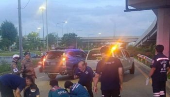 Мотоциклист погиб, упав с эстакады в Бангкоке