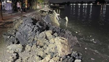Обрушение набережной реки Чао Прайя вызвало волну беспокойства