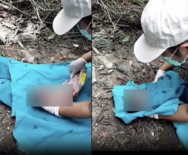 Общественные митинги после того, как в Бурираме бросили маленького мальчика