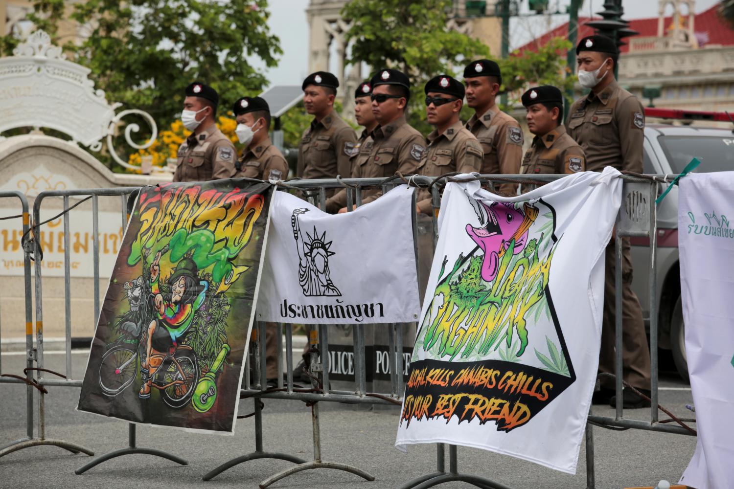 Протестующие против сорняков "никуда не денутся"