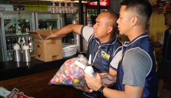 Рейды в Каосане направлены на борьбу с веселящим газом