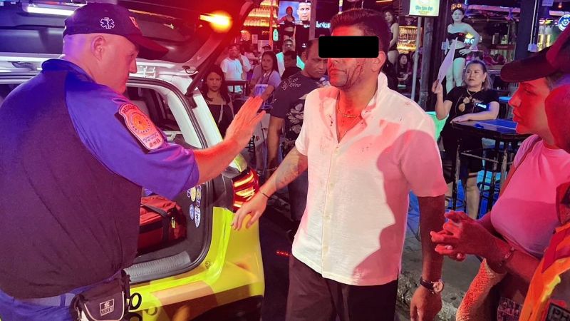 Турист из-за рубежа избит на Бангле за полчаса до визита полицейского начальства