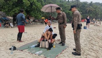 Туриста унесло в море отбойным течением на Пхукете