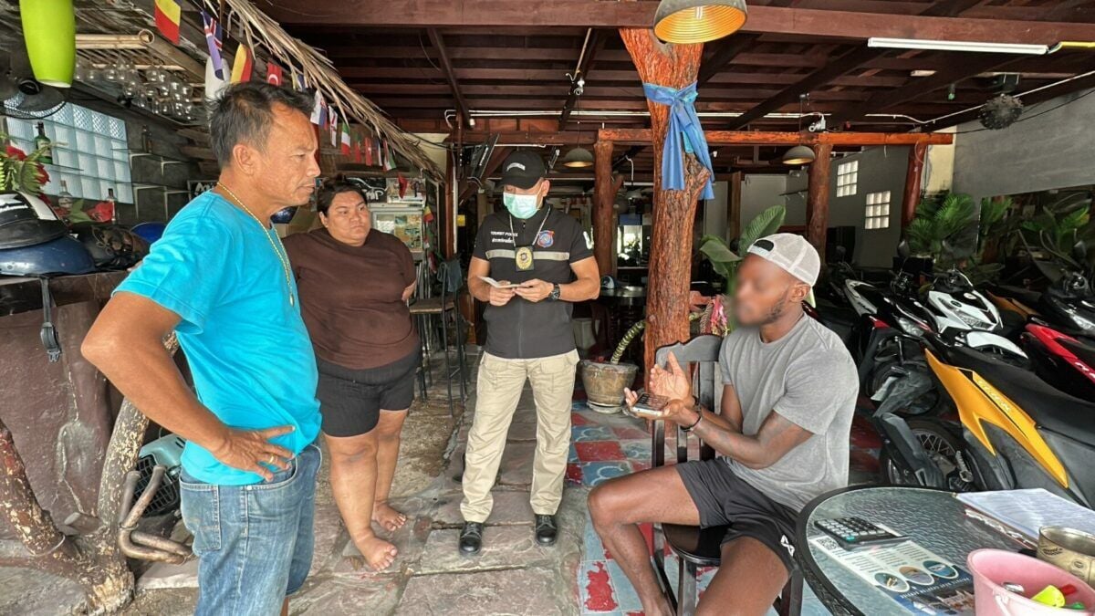 Французский турист арестован на острове Пханган за просрочку визы