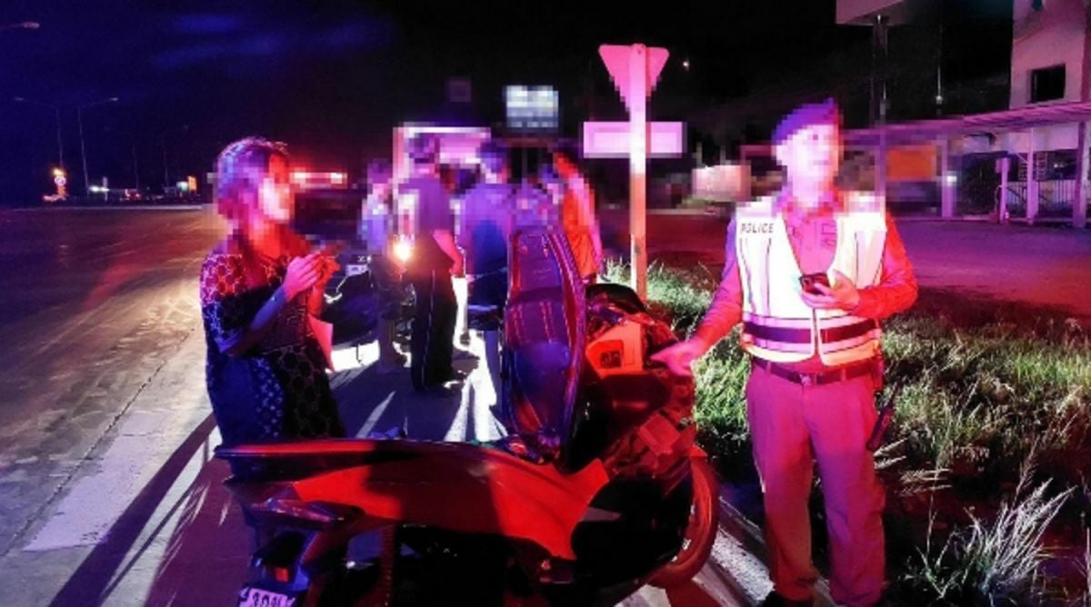 Бездомный мужчина погиб в результате аварии на мотоцикле в Паттайе, совершенной подростками