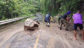 В национальном парке Као Яй объявлено предупреждение об оползне