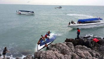 В результате столкновения скоростного катера близ острова Самуи один человек погиб, двое получили ранения