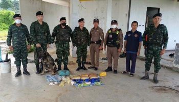 Военные собаки-ищейки помогли изъять 69 000 таблеток метамфетамина в Чианграе