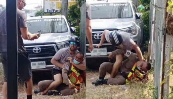 Дуэт, напавший на полицейского на Пхукете, вернулся в Новую Зеландию