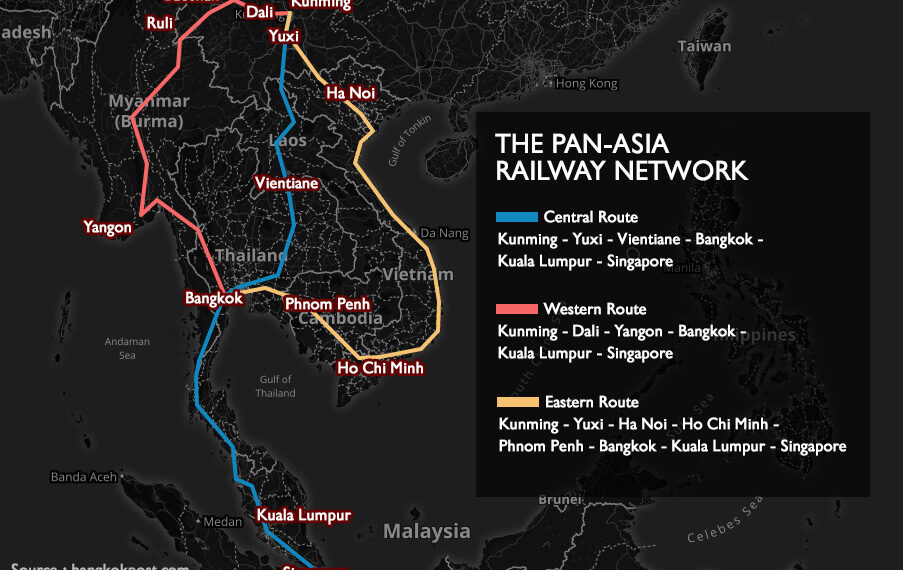 Железнодорожный проект Таиланд-Китай: Расширение регионального сообщения - Деловые новости Таиланда