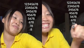 Запись Thai teen's challenge набрала 70 миллионов просмотров на TikTok