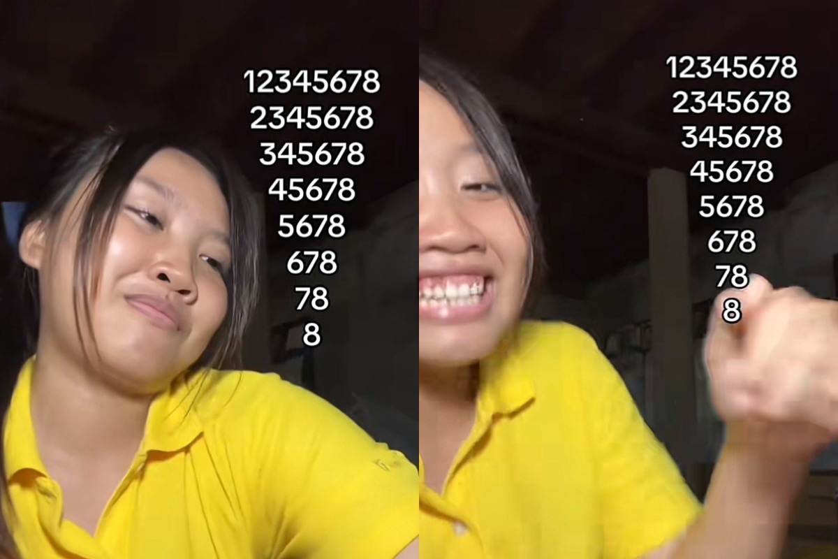 Запись Thai teen's challenge набрала 70 миллионов просмотров на TikTok