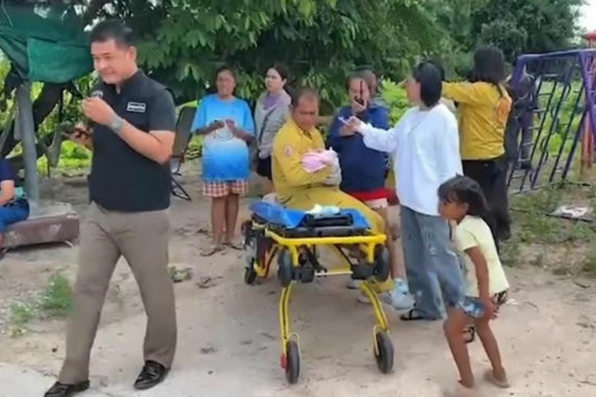 Коробка радости: тайская женщина спасла брошенного новорожденного в Районге