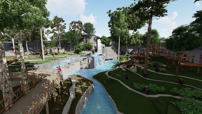 Король жертвует 300 райских кило на строительство нового экологически чистого зоопарка в Патхумтхани