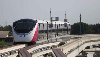 Монорельсовая дорога pink spur в Бангкоке завершена на 60%