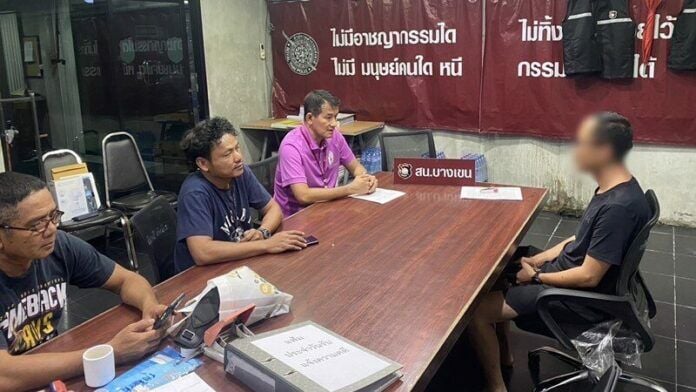 Мужчина сдался после инцидента с огнестрельным оружием на дороге в Нонтхабури