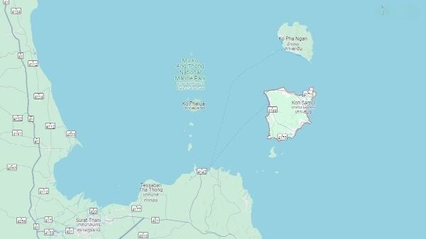 Небольшое землетрясение сотрясает остров Самуи, жители ощущают подземные толчки