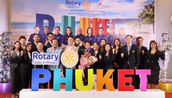 Новые президенты 10 ротари-клубов Пхукета вступили в должность