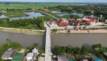 Новый мост через канал в Аюттхае открывается для расширения местных поездок