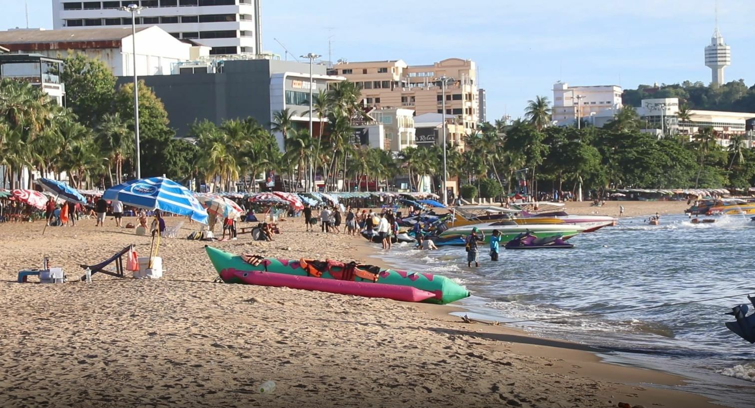 Паттайя вводит зонирование пляжей для повышения безопасности водного туризма