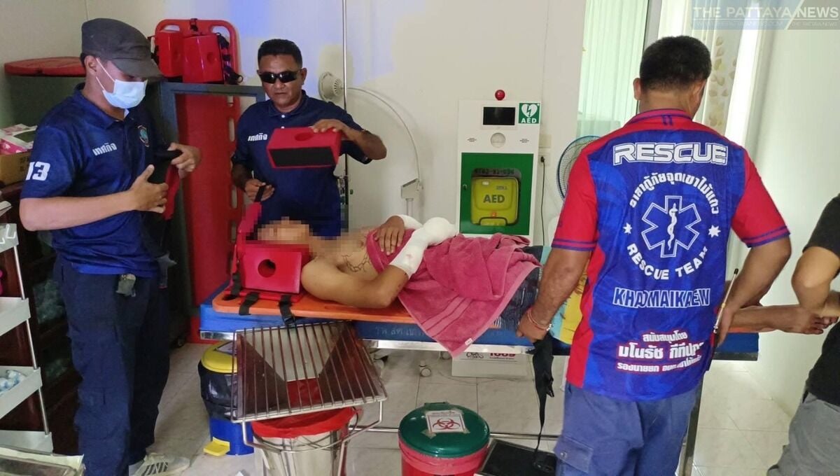 Подросток подвергся жестокому нападению со стороны соперников в съемной комнате недалеко от Паттайи