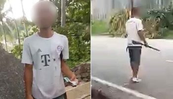 Полиция закрывает глаза на мужчину с ножом, требующего плату за пляж