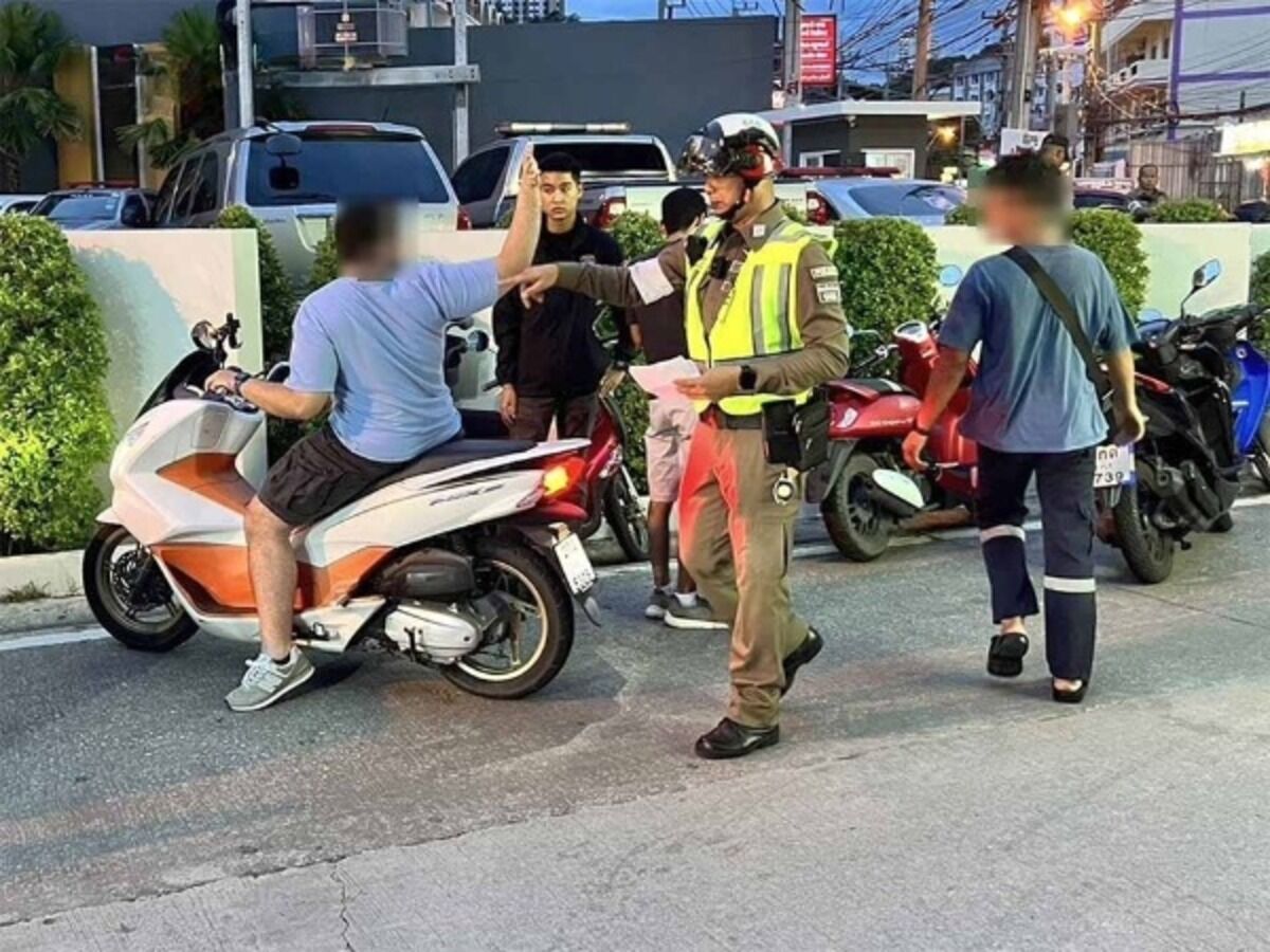 Полиция Паттайи расправляется с неуправляемыми туристами с Ближнего Востока