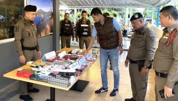 Раскрыт: магазин "Дым и зеркала" был задержан за не облагаемые налогом сигареты и вейпы