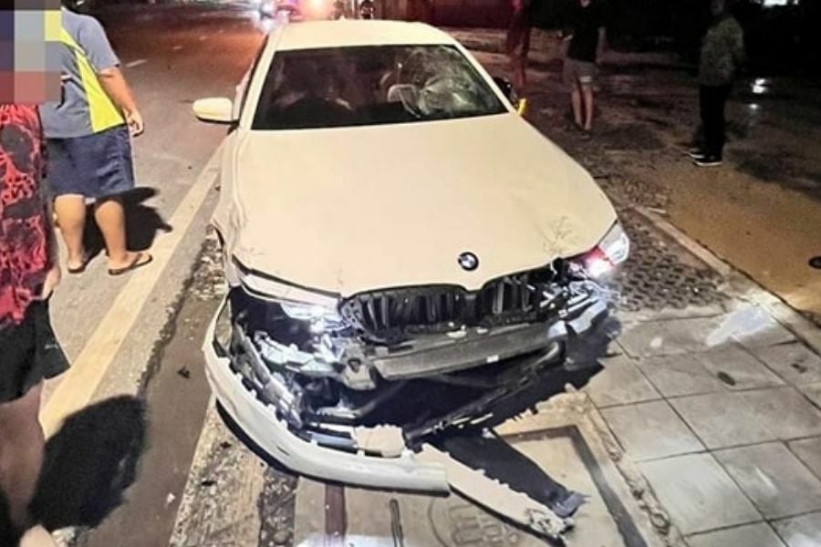 Тайский мужчина на BMW устроил несколько аварий в Бангкоке, 9 человек пострадали