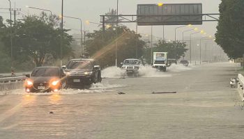 Трат-хайвей затоплен, требуется немедленный сброс воды из водохранилища