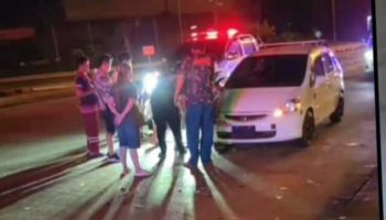 Три женщины получили ранения после того, как мотоцикл проехал на красный свет в Удонтхани