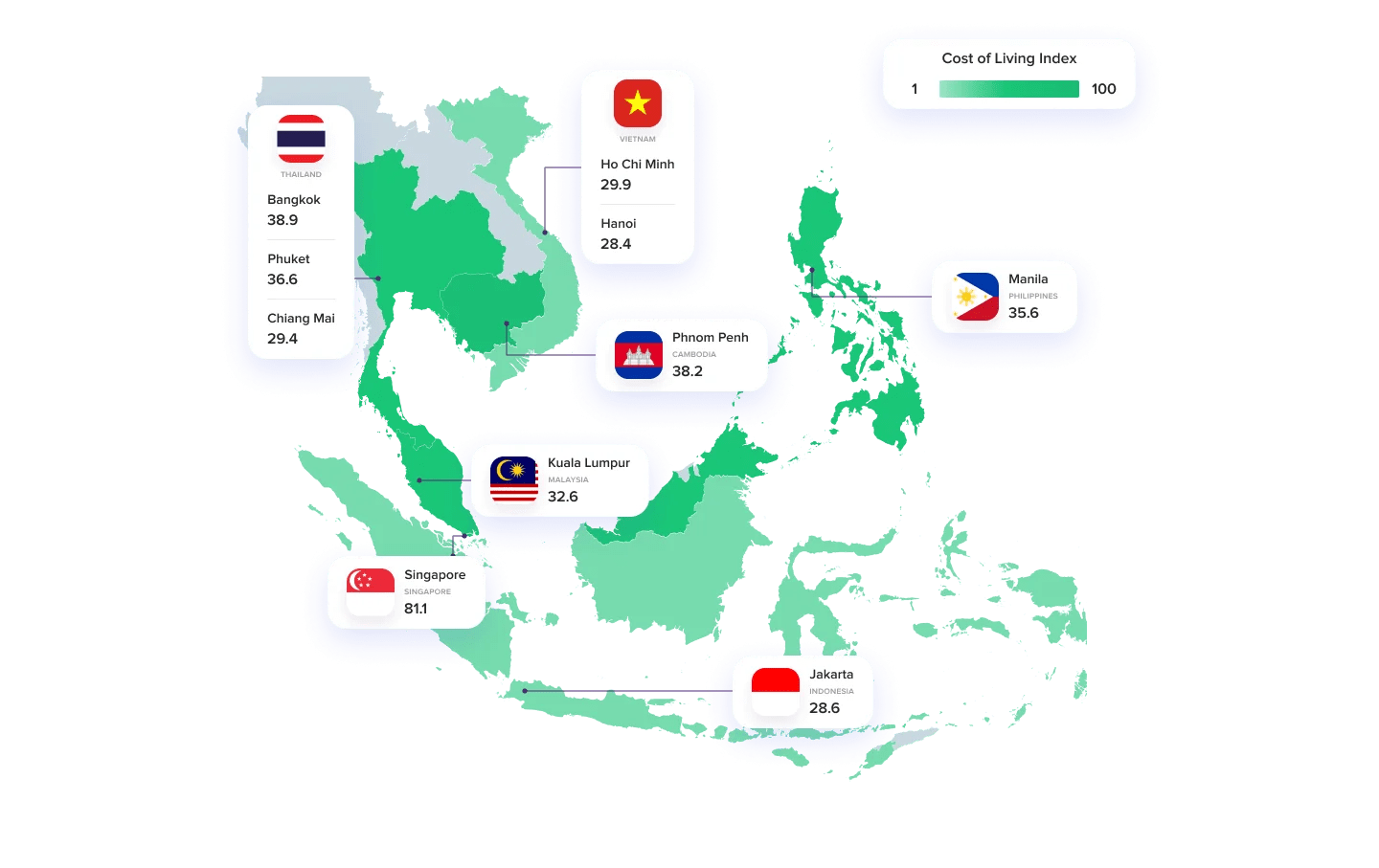 Бангкок - второй по дороговизне город в Юго-Восточной Азии - Деловые новости Таиланда