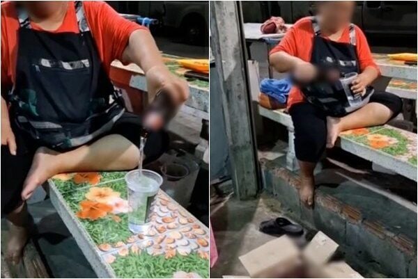 Владельца магазина Khon Kaen обманули, заставив купить воду вместо пива