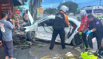 Водитель в Лаосе проехал на красный свет, сбил беременную женщину и нерожденного ребенка (видео)