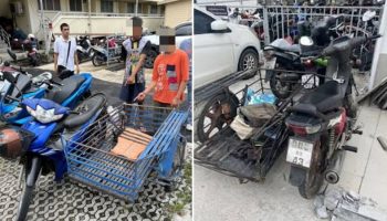 Двух воров на саленгах арестовали в Чалонге