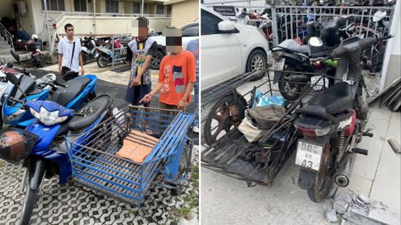 Двух воров на саленгах арестовали в Чалонге