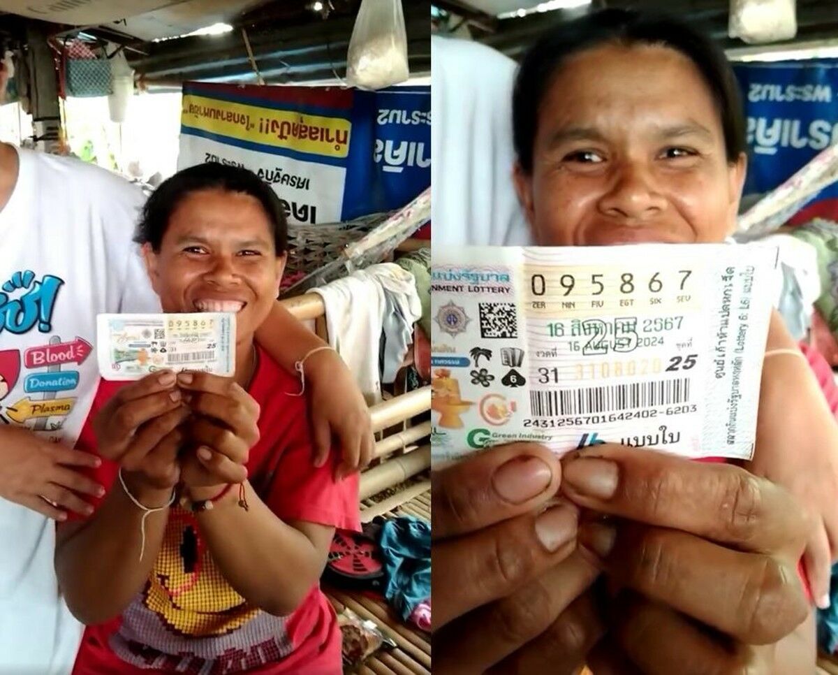 Житель Убонратчатхани выиграл лотерейный приз в размере 6 миллионов батов
