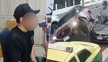 Мотоцикл проехал на красный свет в Кхонкане, произошла авария со смертельным исходом