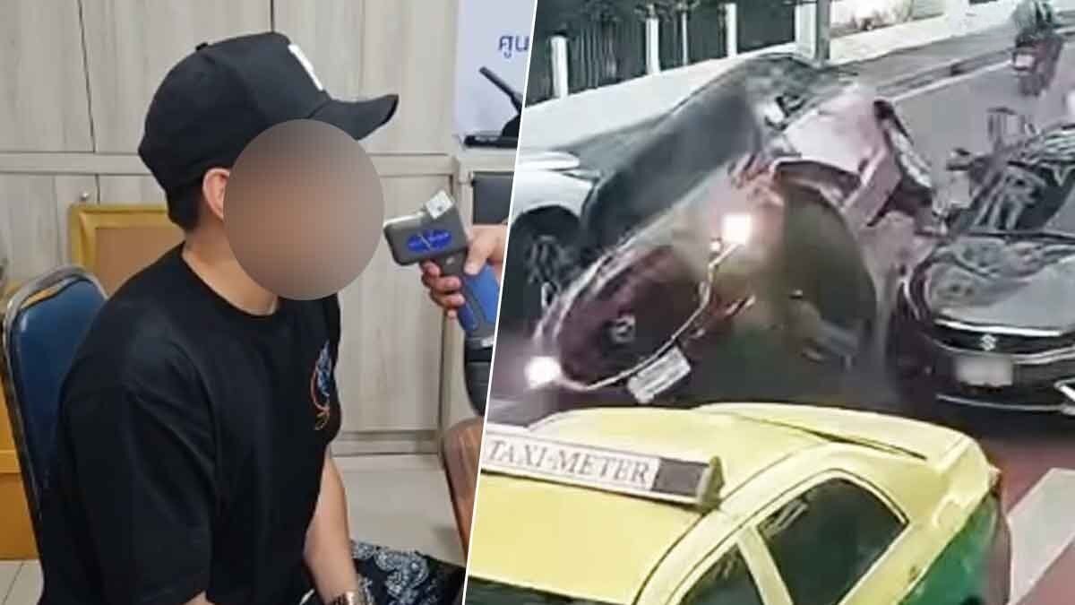 Мотоцикл проехал на красный свет в Кхонкане, произошла авария со смертельным исходом